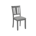 thumbnail image 2 of Tcbosik Upholstered Dining Chairs Set of 4, Linen Fabric Side Chair with Wood Frame for Kitchen, Living Room, Gray, 2 of 9