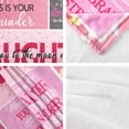 thumbnail image 5 of Gift for My Daughter Blanket from Mom Dad as Birthday Present I Love You Letter to Her, Ultra-Soft Flannel Fleece Light Weight Bed Throw (Daughter Gifts9, 50"x60"), 5 of 6