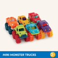 thumbnail image 5 of Juego de 6 minicamiones Monster de Toy Battat con bolsa de almacenamiento, 5 of 5