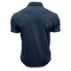 thumbnail image 4 of pstuiky camisetas de hombre, Blusa de manga corta con cuello vuelto y botones transparentes y encaje calado para hombre ropa de hombre m, 4 of 4