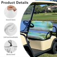 thumbnail image 5 of Pzuqiu Palm Tree Golf Seat Covers for Cart Breathable Universal Beach Golf Cart Seat Blanket Soft Portable Sport Golf Cart Seat Cover for 2-Person Club Car Seats, 5 of 7