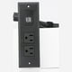 thumbnail image 5 of Toma de corriente empotrada para conferencias con puertos USB, tira de alimentación de mesa, estación de carga de escritorio con 2 salidas y 2 puertos USB, 5 of 5