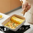 thumbnail image 1 of Mistaha Square Non-Stick Frying Pan for Steak and Eggs - Beige, 1 of 6