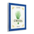 thumbnail image 3 of Stupell Industries Good Chives Only Wall Plaque Art design by Lara Beeston, 14 x 11, 3 of 7