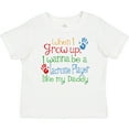 thumbnail image 3 of Inktastic Lacrosse Player Like Daddy Boys or Girls Baby T-Shirt, 3 of 5