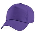 thumbnail image 2 of Beechfield Plain  Junior Original 5 Panel Baseball Cap, 2 of 4