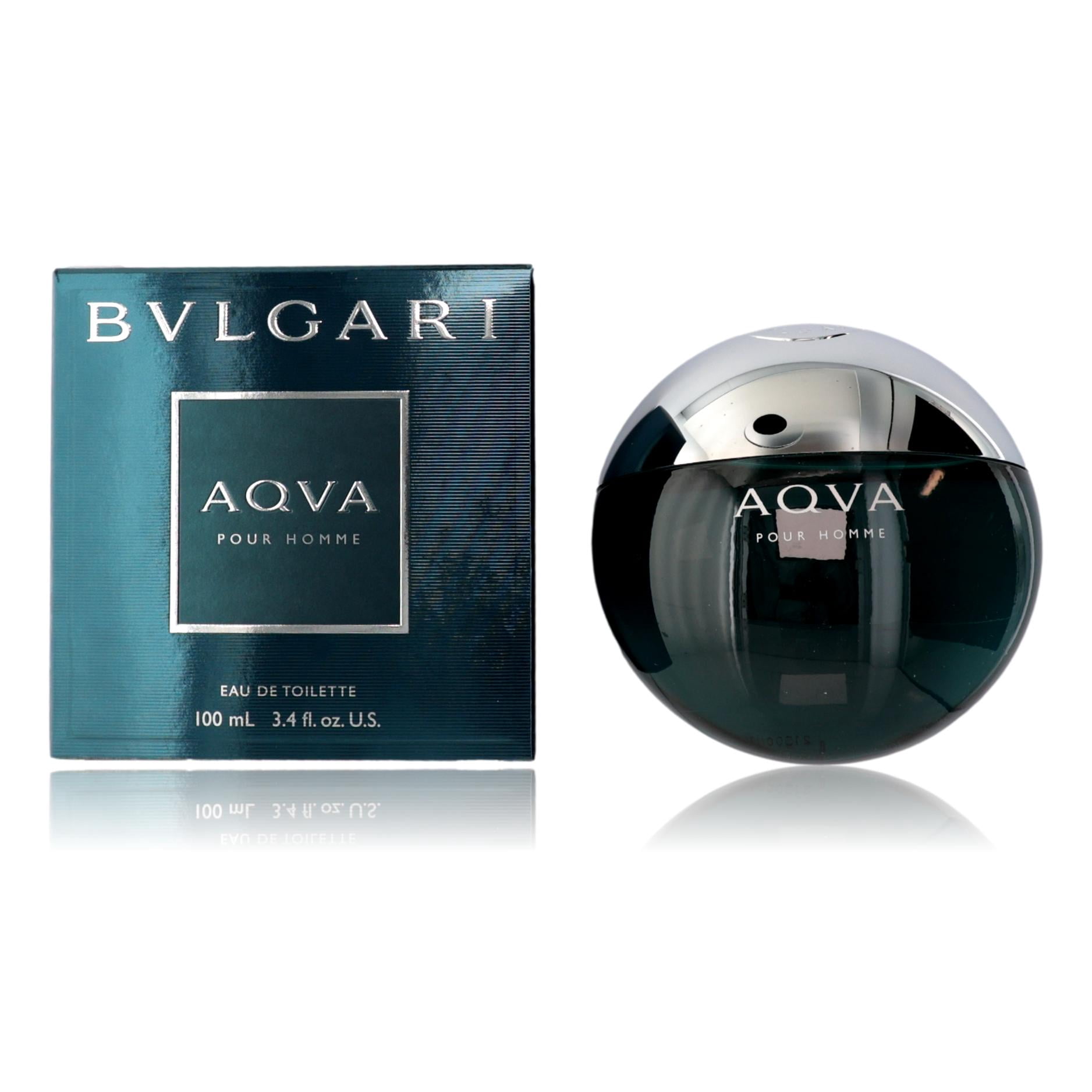 Bvlgari AQUA POUR HOMME Eau De Toilette Spray 3.3 oz - Walmart.com