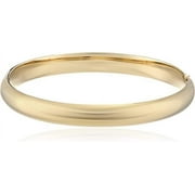 OC JEWELRY 14k Gold-Filled Polished Hinged Yellow Bangle Bracelet, 2.6"