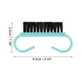 thumbnail image 4 of NOMADIC NOOK Durable Small Horn Nail Brush 2.44"x1.38" 4 Pcs Pink Blue, 4 of 6