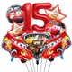 thumbnail image 5 of Decoraciones para fiestas de cumpleaños de Cars Disney Pixar Cars Lightning Mcqueen Globos Servilletas de papel Vasos Platos Bolsas de regalo Vajilla Suministros, 5 of 5