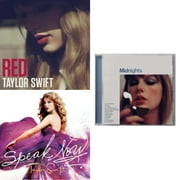 Red & Speak Now & Midnights (X) (Moonstone Blue CD)