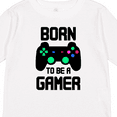 thumbnail image 4 of Inktastic Born to Be a Gamer with Controller Boys or Girls Long Sleeve Toddler T-Shirt, 4 of 5