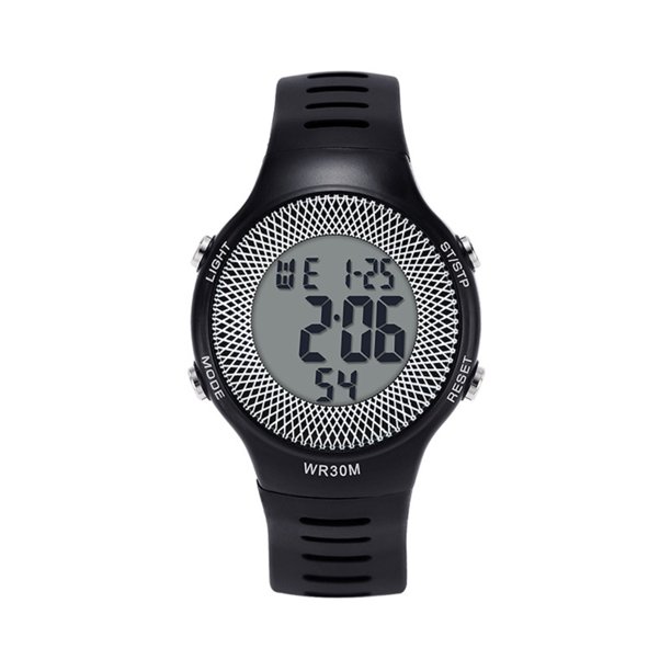 Digital Watch Waterproof Waterproof Watch With Stopwatch Countdown Timer Large Dual Display