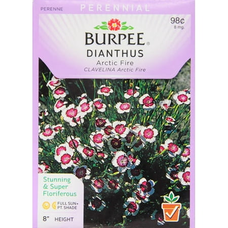 Burpee-Dianthus, Arctic Fire Seed Packet