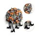 thumbnail image 2 of Guirnalda De Piernas De Bruja De Halloween, Corona De Puerta, Corona De Arce De Calabaza, Decoración De Halloween Noticed HA036728-00, 2 of 6