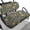 Camouflage Branch Leaf, variant on Pzuqiu Dark-toned Butterfly Flower Style Golf Cart Seat Covers Washable, Fit for Outdoor Golf Car Seat Suitable for Club Car Precedent EZGO Club Car