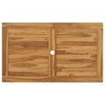 thumbnail image 6 of vidaXL Outdoor Dining Table Folding Table Garden Furniture Solid Wood Teak, 6 of 14