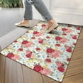 thumbnail image 4 of Pioneer Flower Floral Print Pattern Door Rugs,Washable Non Slip Door Mats Indoor,Decorative Door Mats,Entry Mat Indoor for Entrance,Bedroom,Kitchen,Bathroom,17"x30", 4 of 6