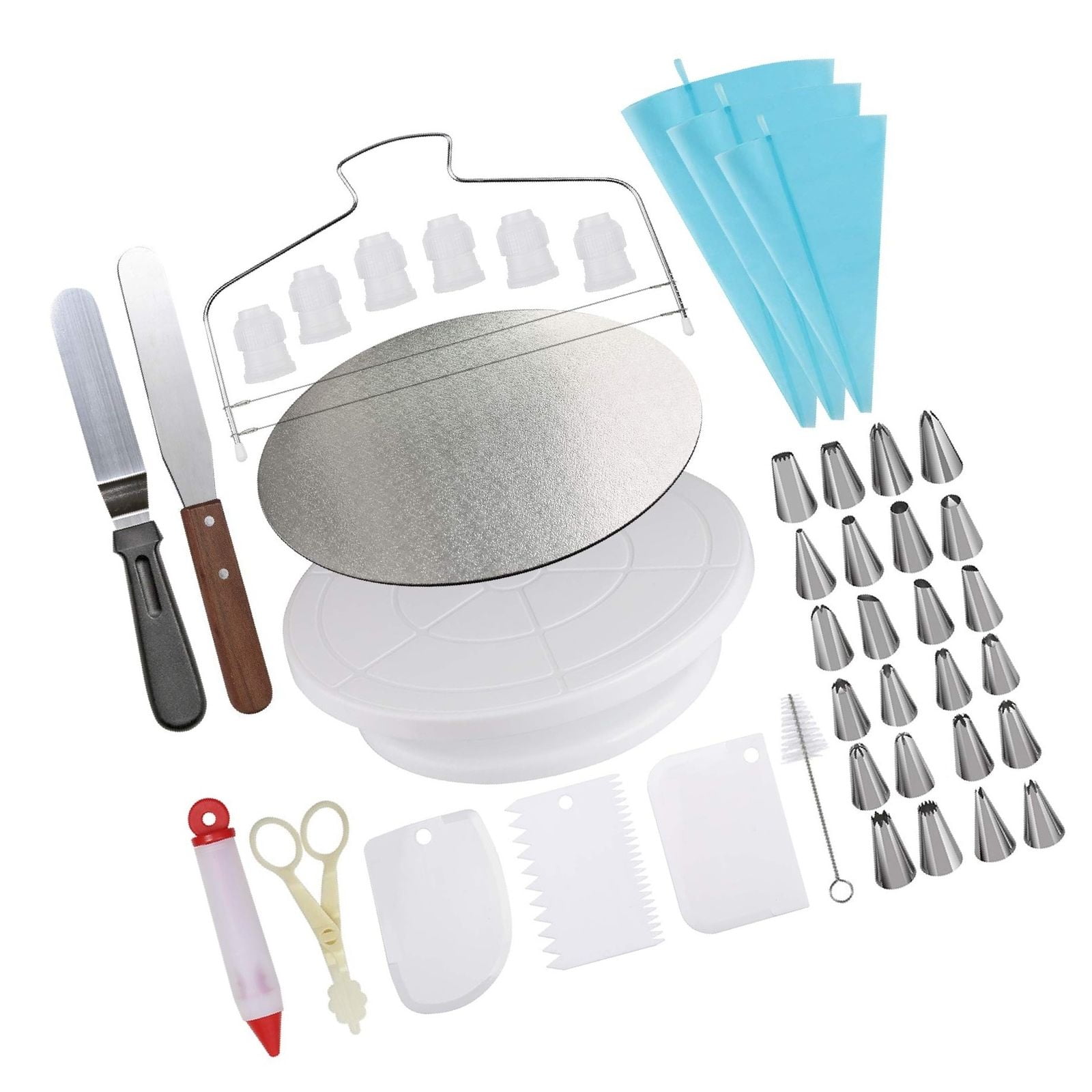 Cake Decorating Supplies Set Cake Turntable And 10 Inch
