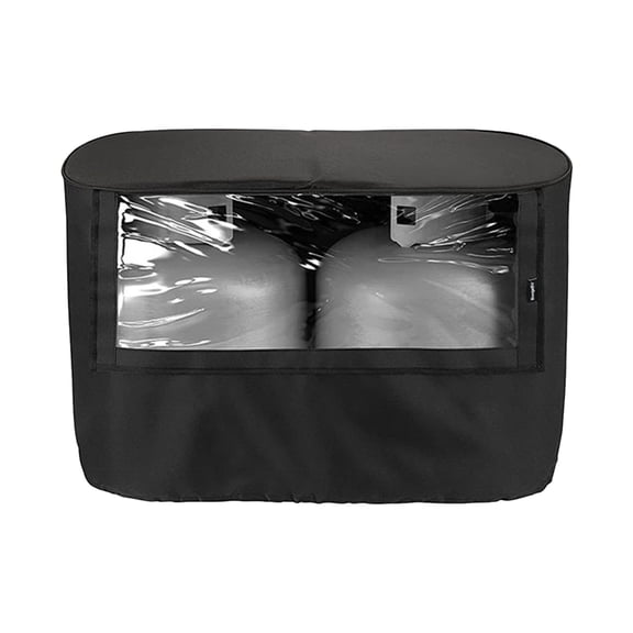 Accessory Trailer Propane Cover Replacement Covers Visible for Valves Fit 20/30LB DualPropane