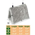thumbnail image 3 of Gustave Winter Warm Plush Bird Nest House Hanging Hut Tent for Cage, Triangle Pet Birds Sleeping Bed for Parrots Parakeets Conures Cockatiels Lovebirds, 3 of 5