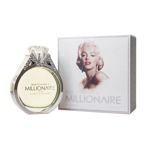 Flotar dentro de poco canal How To Marry A Millionaire by Marilyn Monroe for Women 3.4oz Eau De Parfum  Spray - Walmart.com