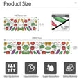 thumbnail image 3 of Yayeee Faucet Mat for Kitchen Sink 14.7" Diatomite Long Splash Guard Pad, Red Vegetables Pattern, 3 of 7