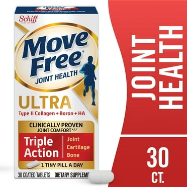 Move Free Ultra Triple Action Joint Supplement, 75 Tablets, Collagen ...