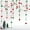 Red Green, variant on 3Pcs Christmas Garlands, 52ft Red Green Christmas Streamer Garland Christmas Glitter Star Circle Dots Hanging Garland for New Year, Xmas, Office, Table, Ceiling Decoration