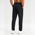 thumbnail image 2 of Mens Hiking Pants Joggers Lightweight Breathable Quick Dry Outdoor Fishing Athletic Work Pants with Zipper Pockets Black XL, 2 of 5