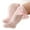 Peach Pink, variant on Baby Girl Knee High Socks Soft Hollow Out Long Socks Breathable Toddler Stockings Tube Socks