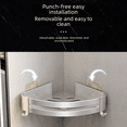 thumbnail image 2 of Estante de almacenamiento para inodoro con ventosa para montaje en pared Inodoro Lavabo para inodoro Estante de almacenamiento para baño sin orificios para pared, 2 of 5