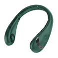 thumbnail image 1 of Ventilador de cuello colgante de 5000 mAh USB recargable sin aspas Sport Mute Fans (verde), 1 of 9