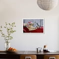 thumbnail image 4 of Golden Retriever Dog Wearing Father Christmas, Animals Transportation Framed Art Print Wall Art Sold by Art.Com, 4 of 6