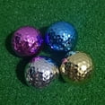 thumbnail image 3 of Lerpwige Plating Double Layer Golf Ball Replacement Light weights Golf Practice Ball for Golf Club Golfers Lover Beginners, 3 of 19