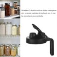 thumbnail image 5 of Wide Mouth Mason Jars Pour Spout Lids,Wide Mouth Mason Jars Pitcher Flip Cap Airtight Handle Lid,Leak Proof Seal Cover,A, 5 of 5