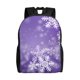 thumbnail image 1 of Fotbe Snowflakes Mochila de Viaje para Laptop, Mochila Ejecutiva Delgada y Resistente 15.6", 1 of 8
