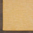 thumbnail image 4 of Nourison Positano Indoor/Outdoor Modern Solid Yellow 4' x 6' Area Rug, 4 of 10