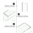thumbnail image 3 of MasteelfCA 2pcs Shoe Display Stand Acrylic Sneaker Display Rack Acrylic Shoe Shelf, 3 of 7