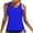 Blue, variant on Otvok Blouson Tankini Swimsuits for Women 2 Piece Bathing Suits with Boyshorts Modest Tummy Control Swimwear L Blue