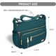 thumbnail image 3 of Bandolera NPBAG para mujer, de nailon impermeable, azul turquesa, 3 of 7