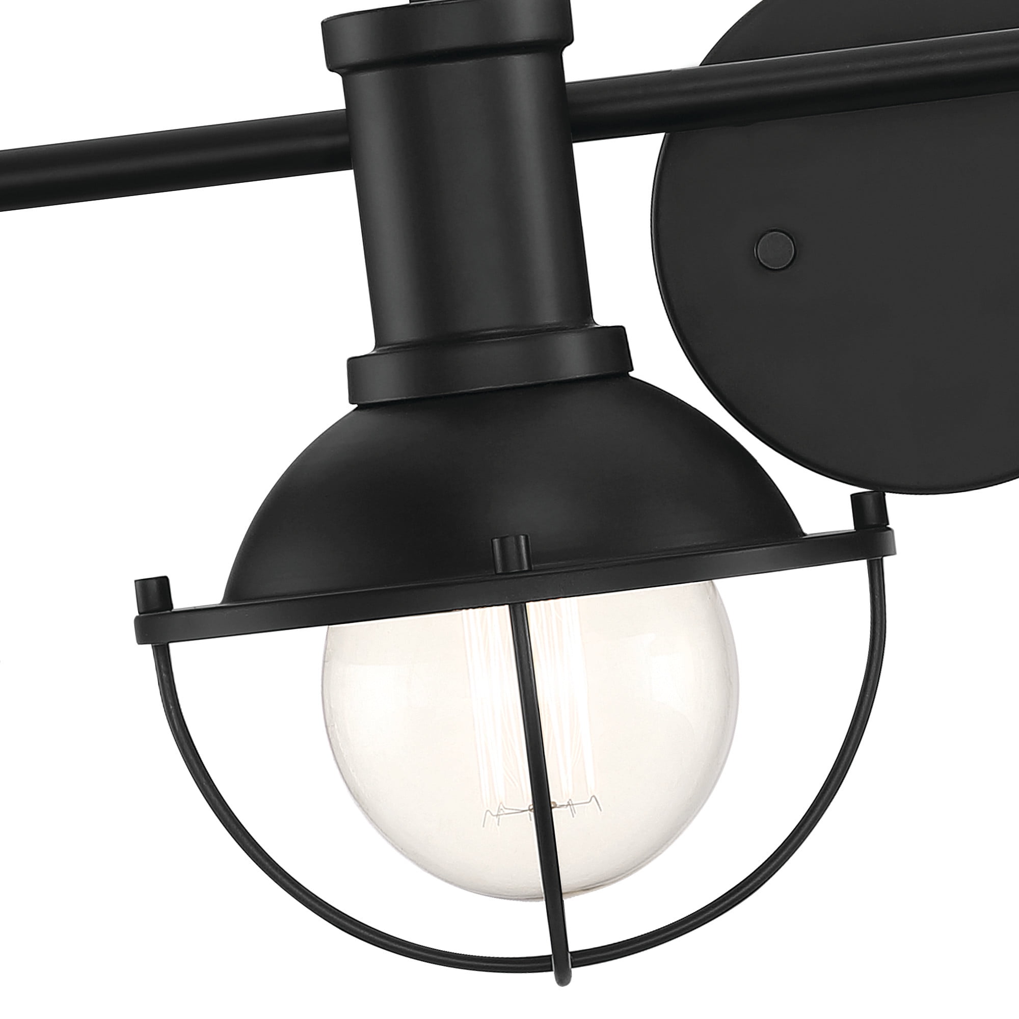 Open Box Designers Fountain Dalton 4 Light Brushed Gold Bathroom Vanity Light Fixture, D243M-4B-BG