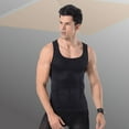 thumbnail image 1 of Corsé moldeador sin costuras para hombre, corsé abdominal, transpirable, chaleco deportivo para fitness, transpirable, 1 of 3