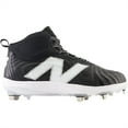 thumbnail image 2 of New Balance Mens FuelCell 4040v7 Mid Metal Baseball Cleat Black/White 7.5, 2 of 6