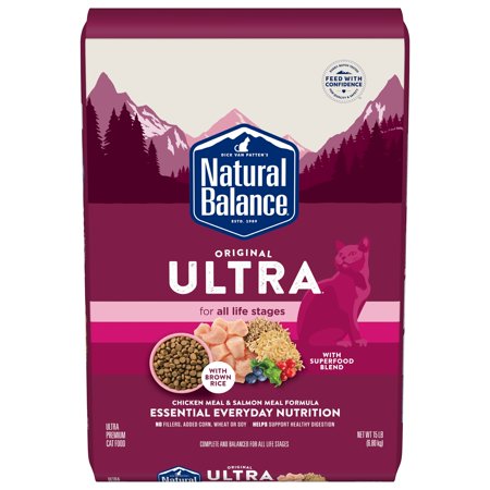 UPC: 0723633003155 | Natural Balance Original Ultra Chicken Meal & Salmon Meal Formula Dry Cat Food  15 Pounds