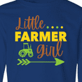 thumbnail image 4 of Inktastic Little Farmer Girl Long Sleeve Youth T-Shirt, 4 of 5