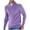 Purple, variant on cfhntfmh Men's Quarter Zip Sweater Casual Mock Neck Long Sleeve Pullover Knitted Sweater Fall Winter Slim Thermal Coats