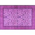 thumbnail image 1 of Ahgly Company Indoor Rectangle Persian Purple Traditional Area Rugs, 5' x 7', 1 of 4
