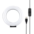 thumbnail image 3 of 4.7 "Lámpara del teléfono Selfie del fotográfico de la lámpara del del LED para la cámara del maquillaje CUTICAT Anillo de luz blanca para fotografía, 3 of 8