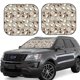 thumbnail image 1 of Fotbe Cotton Tree Juego de 2 Piezas de Parasoles para Parabrisas | Bloqueador Solar para Auto | Accesorios Plegables para Protección Solar Interior-Small, 1 of 6